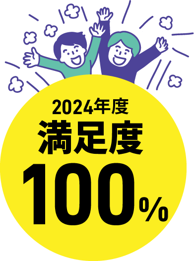 満足度バッジ